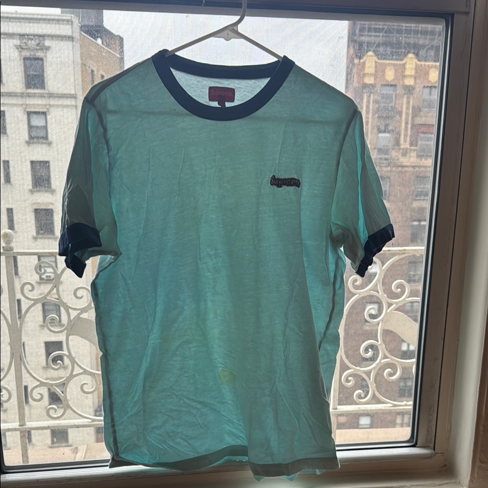 Supreme Blue Ringer Men's T-Shirt